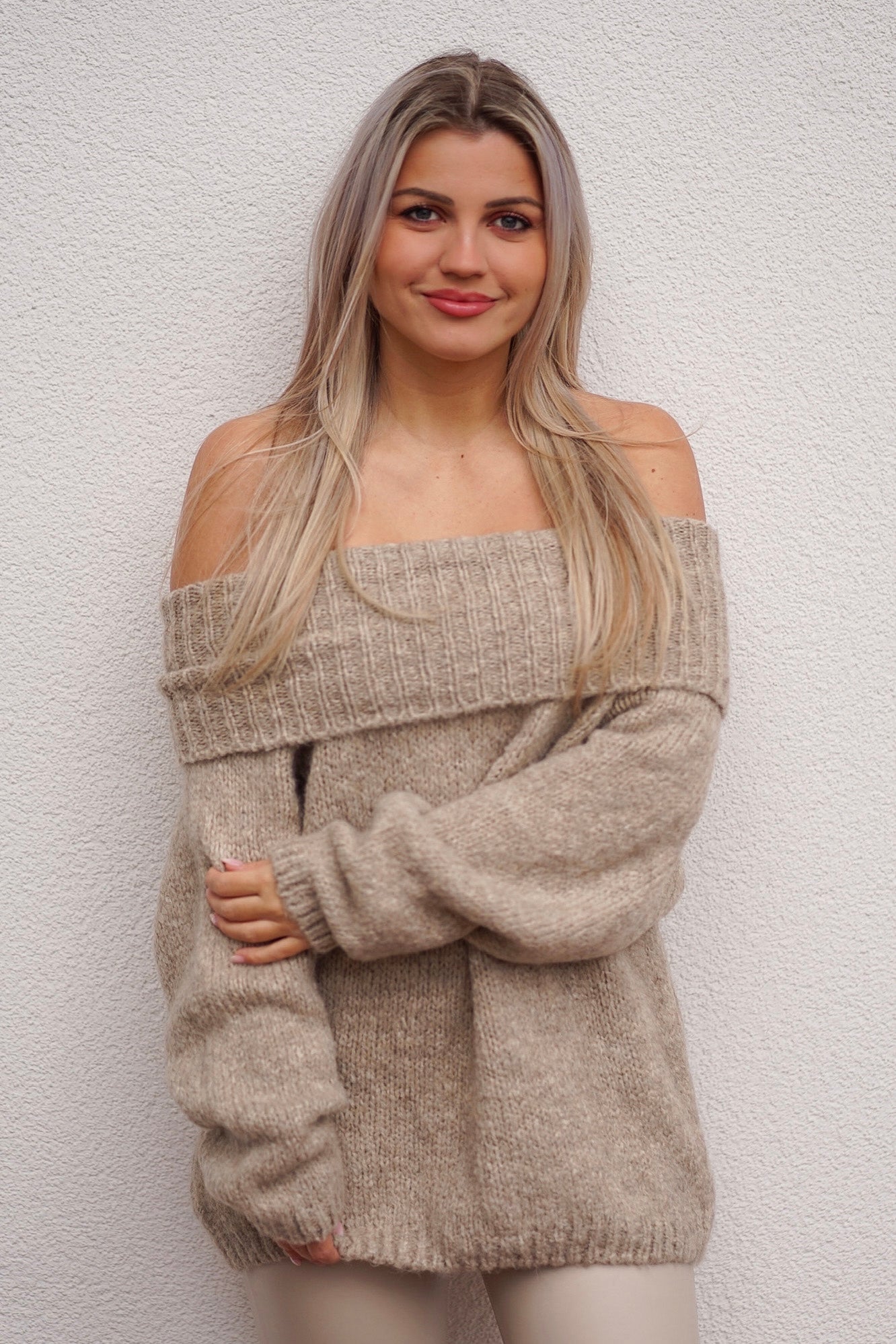 Off-Shoulder Pullover
