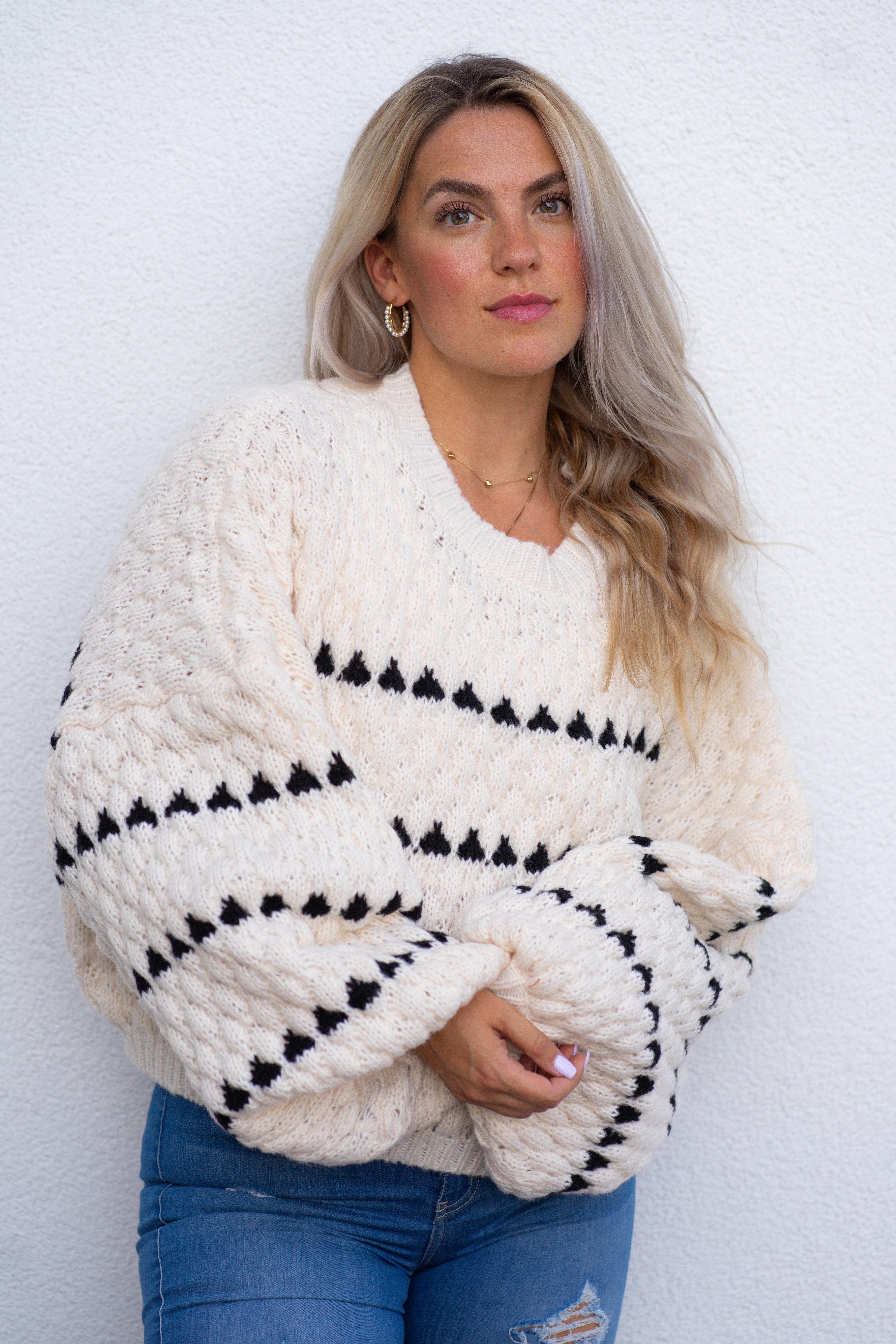 Pullover mit Ballonärmeln