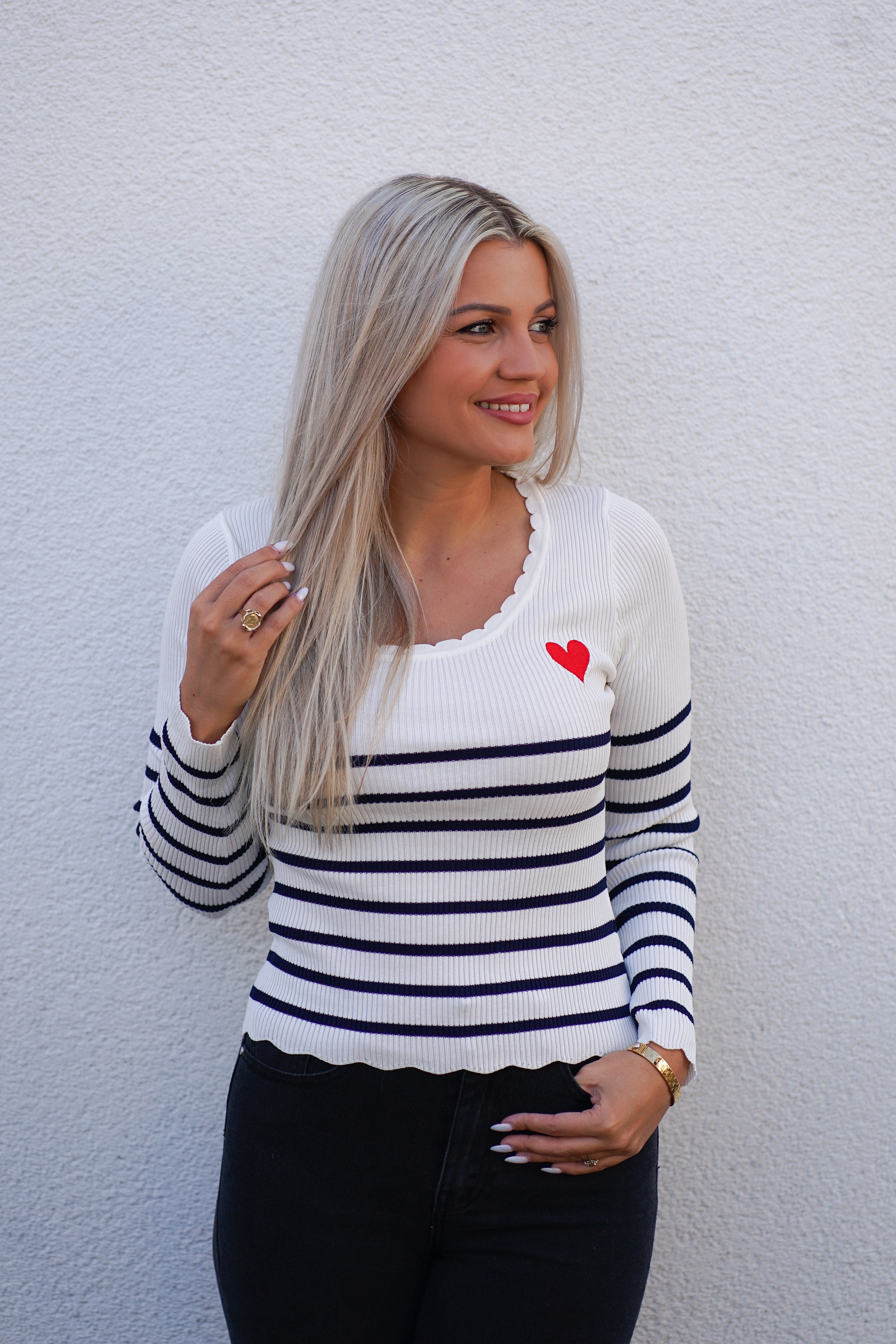 Pullover mit Herz