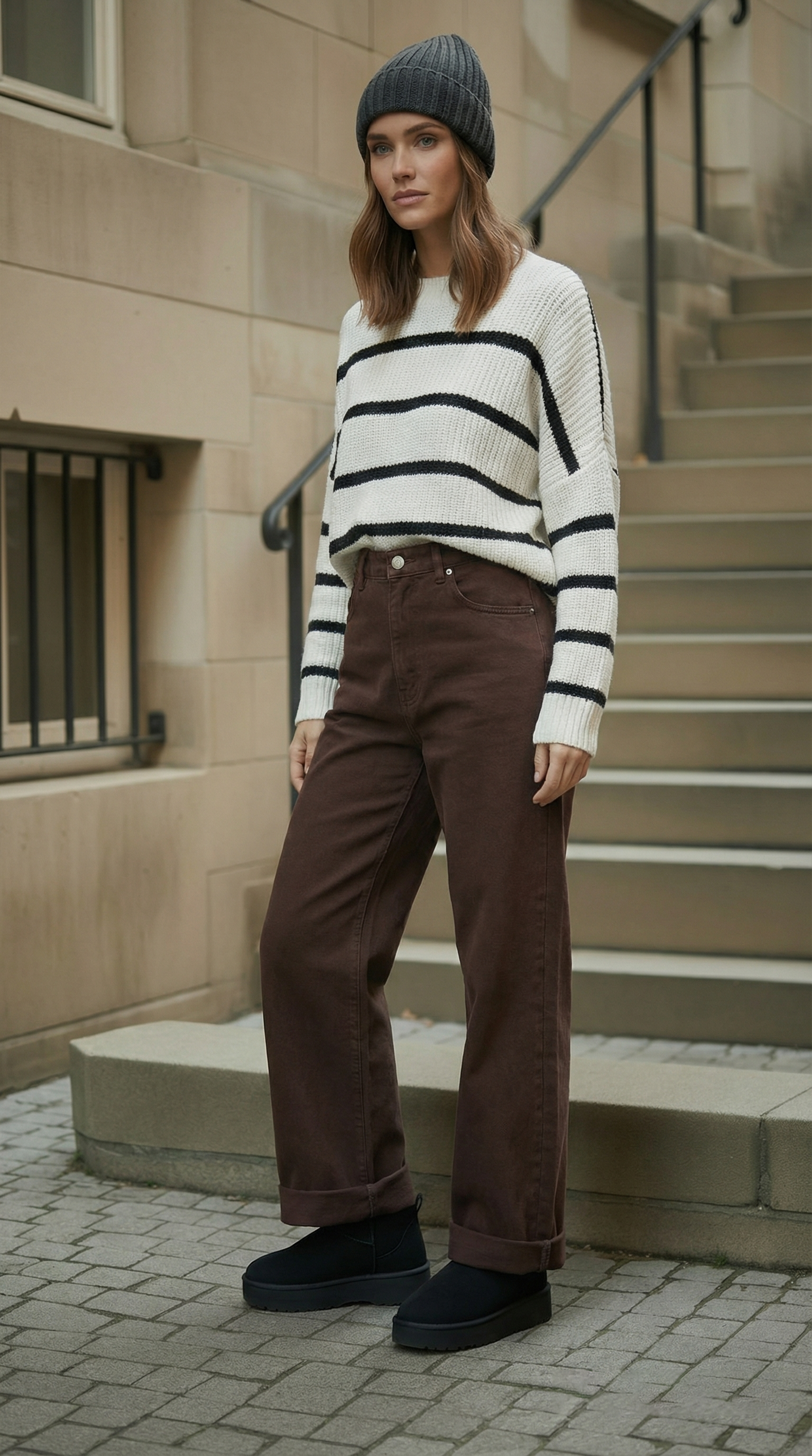 „Wide Leg“ Jeans