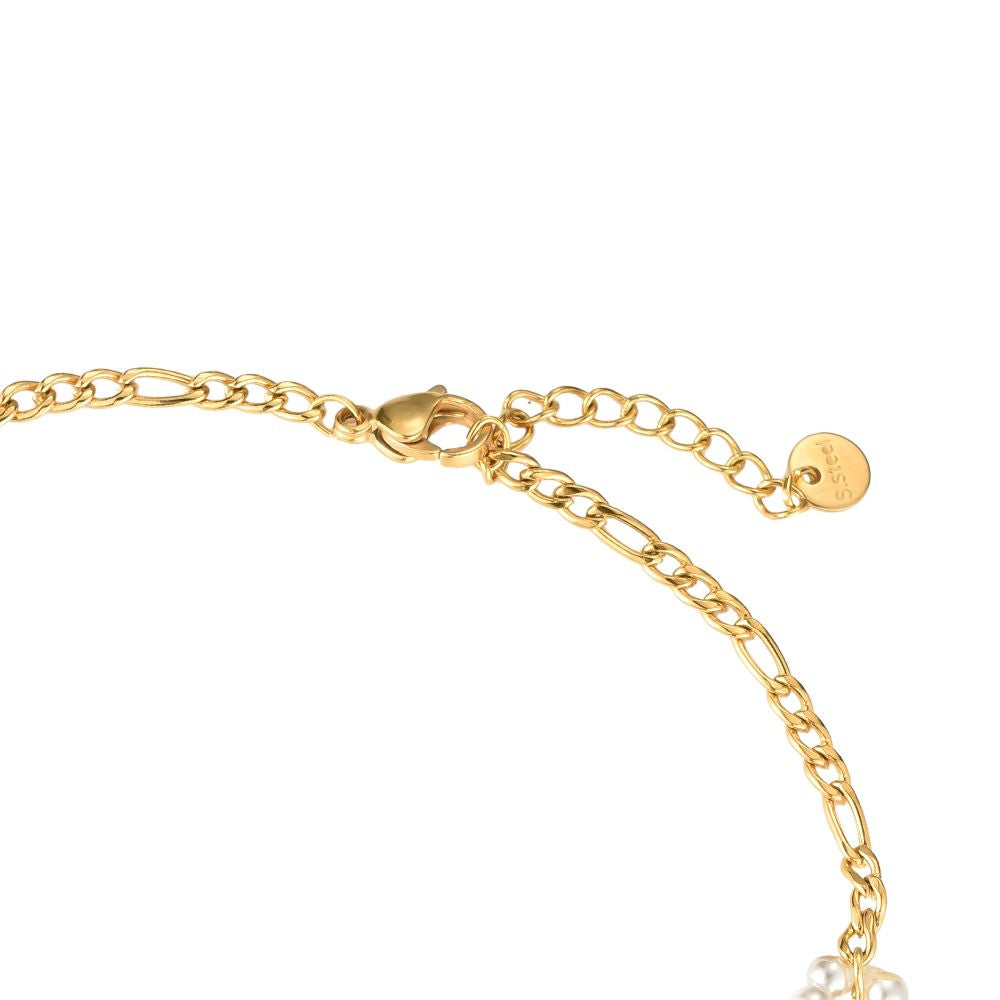 Fußkette mit Blumen