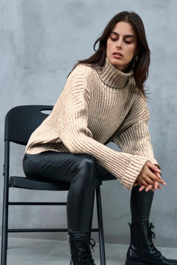 Rollkragenpullover
