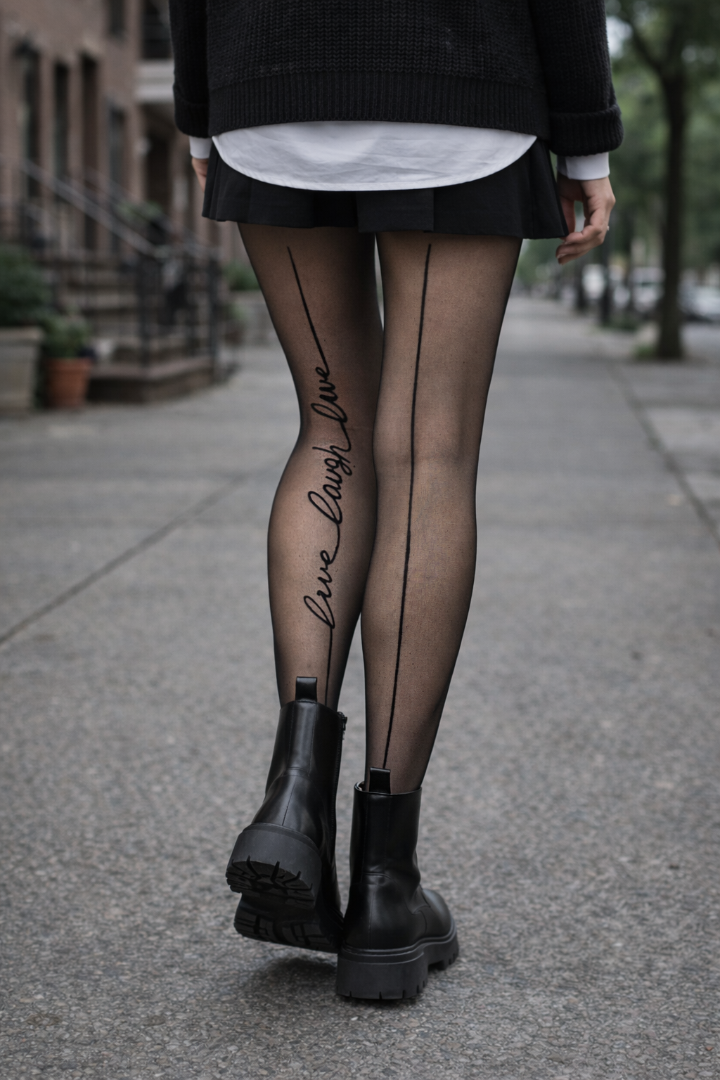 Strumpfhose - live, laugh, love