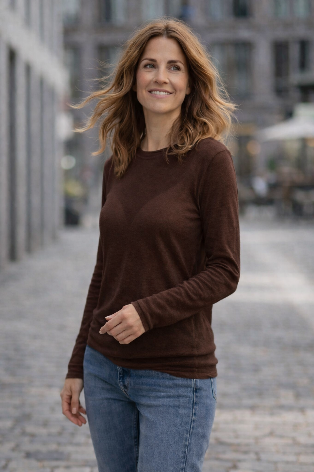 Feines Kaschmir Longsleeve