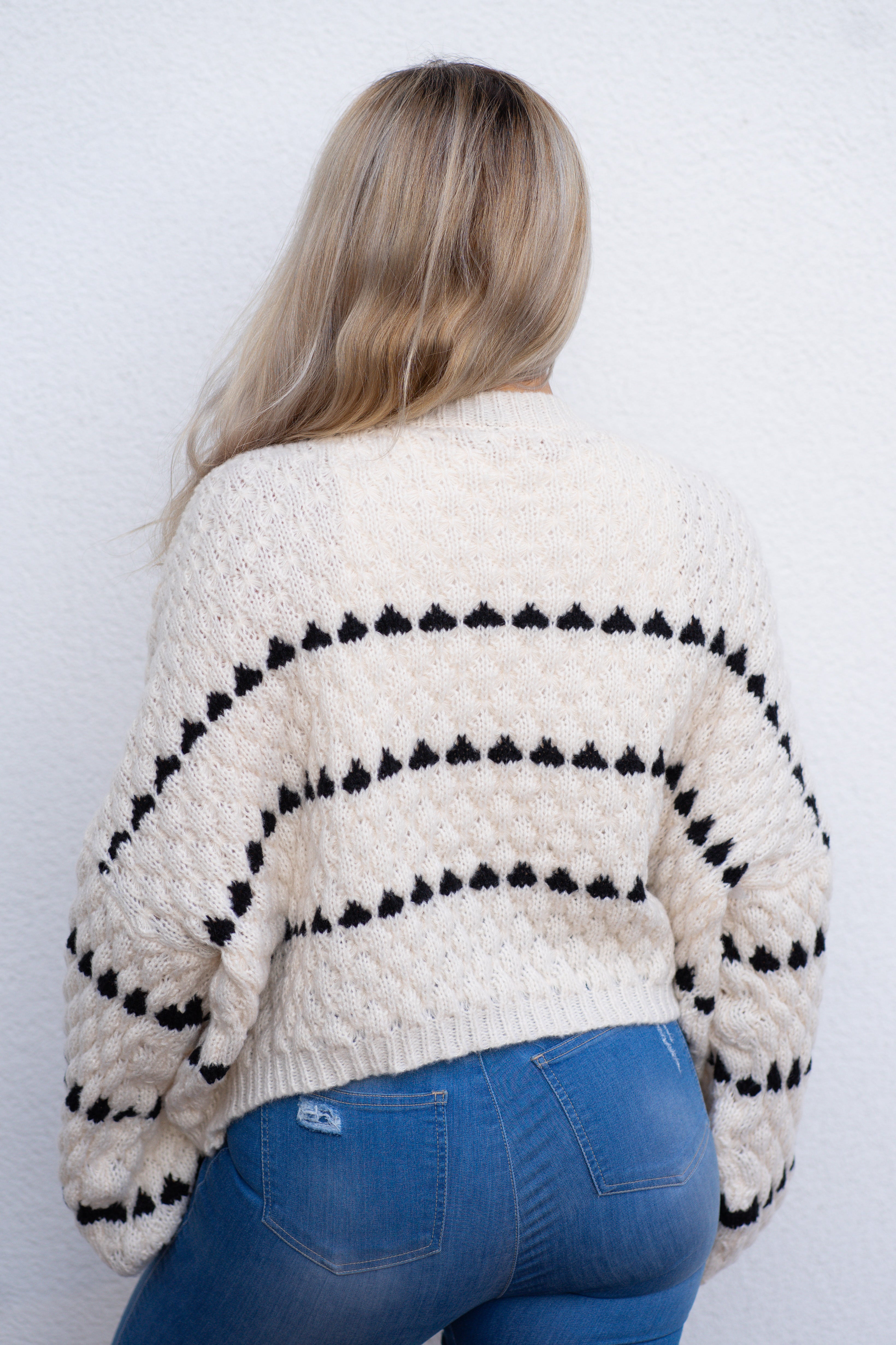 Pullover mit Ballonärmeln