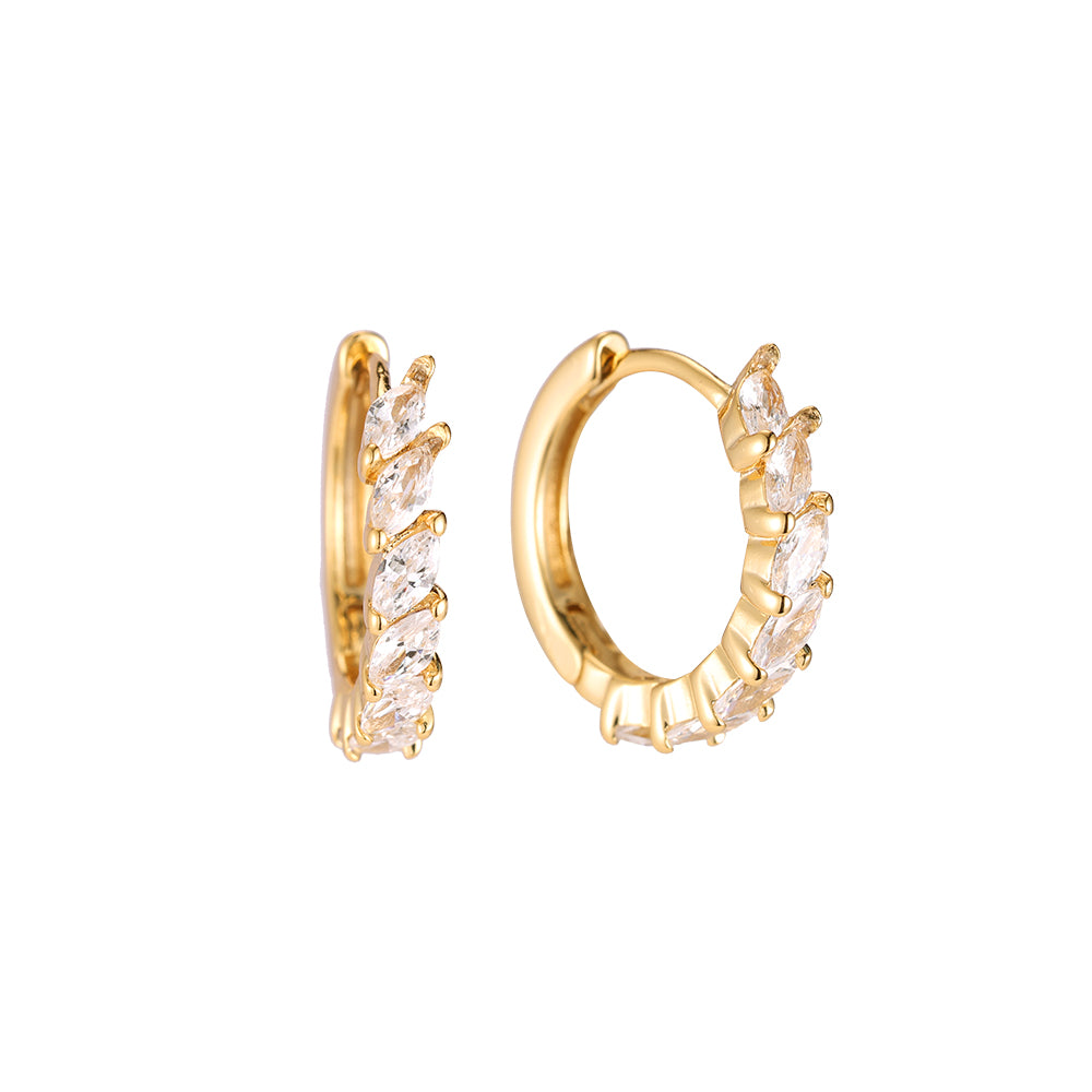 Ohrringe „Diamond Streifen“