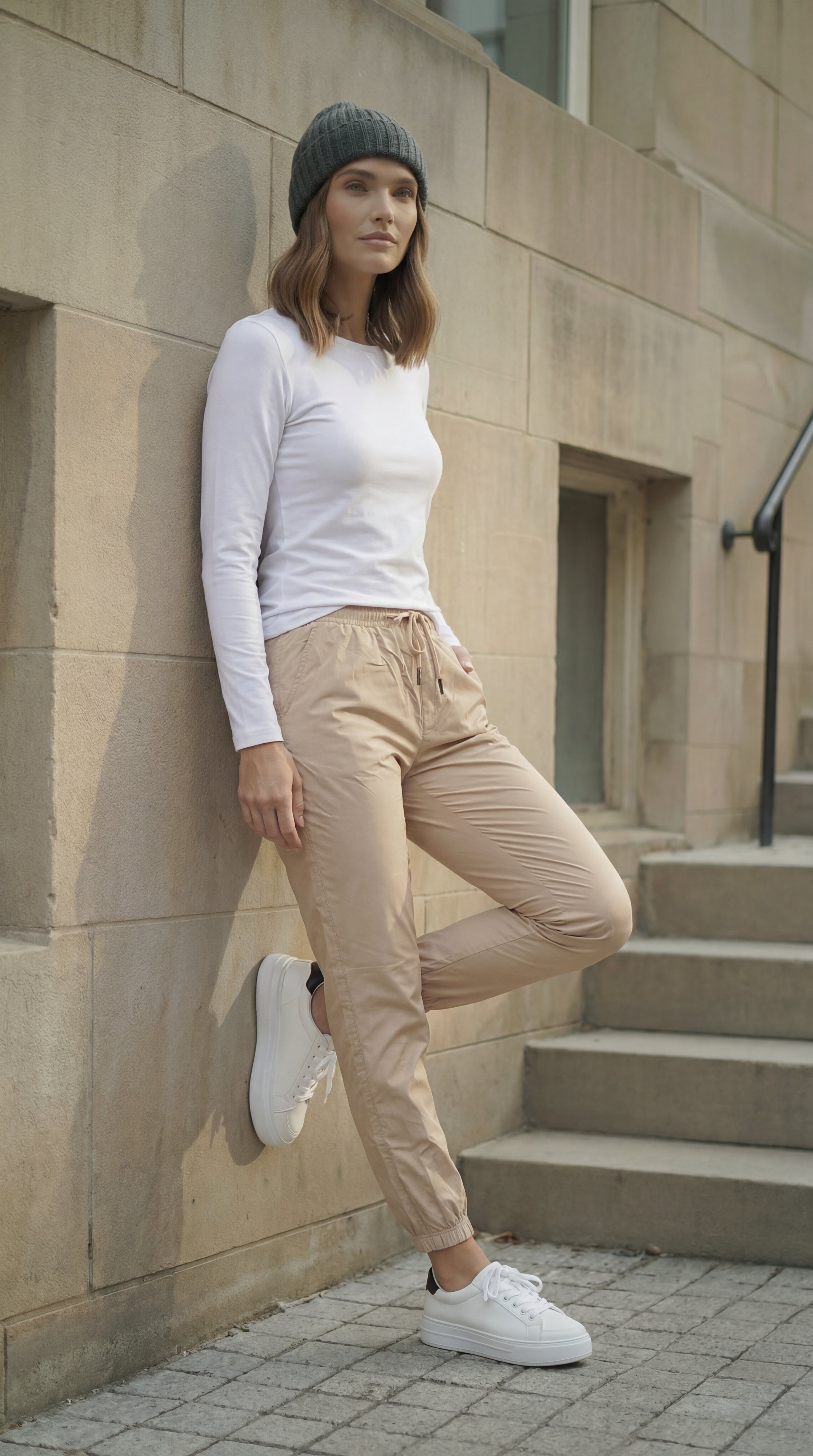 Soft Touch Lederoptik Hose