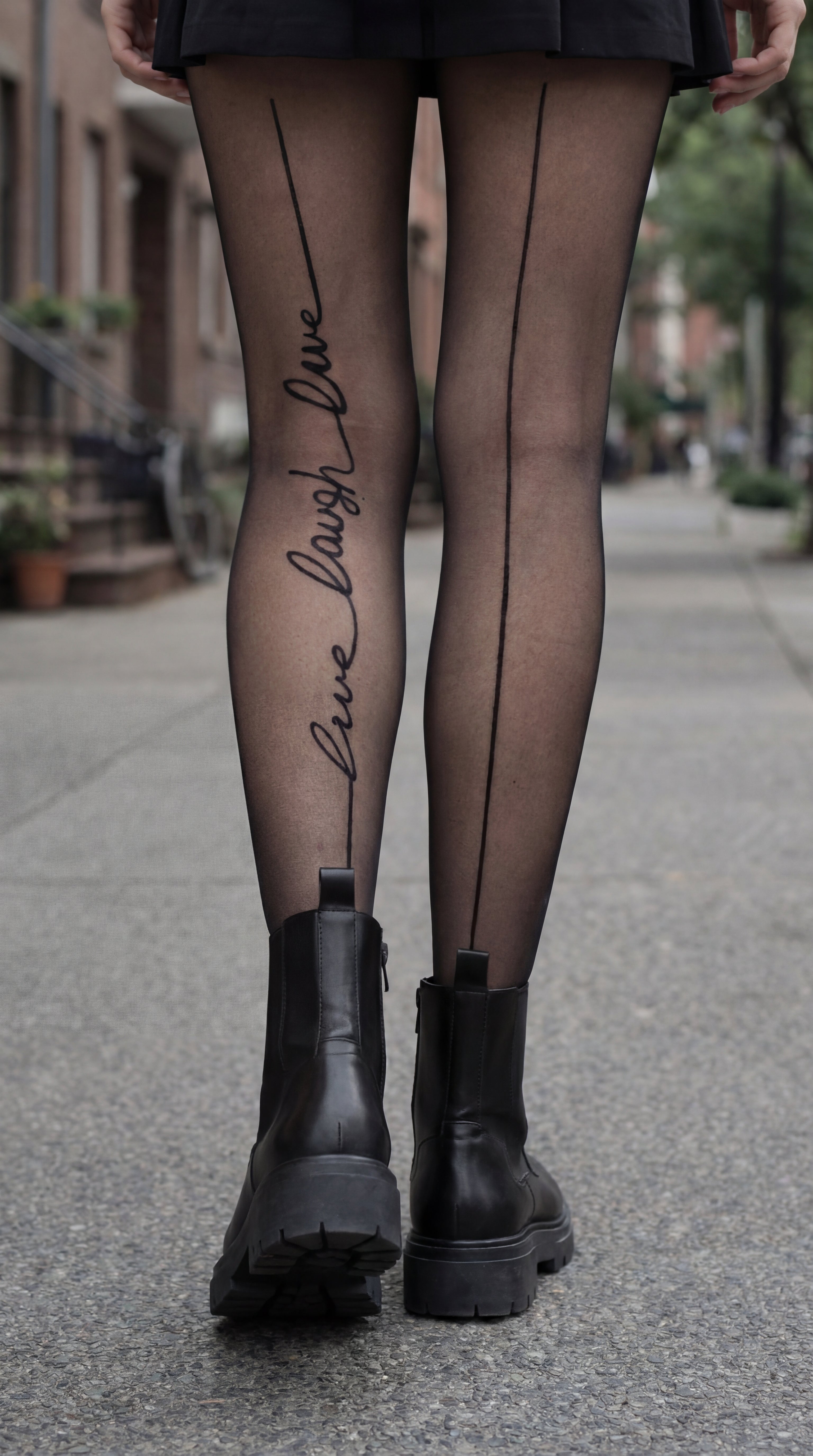 Strumpfhose - live, laugh, love