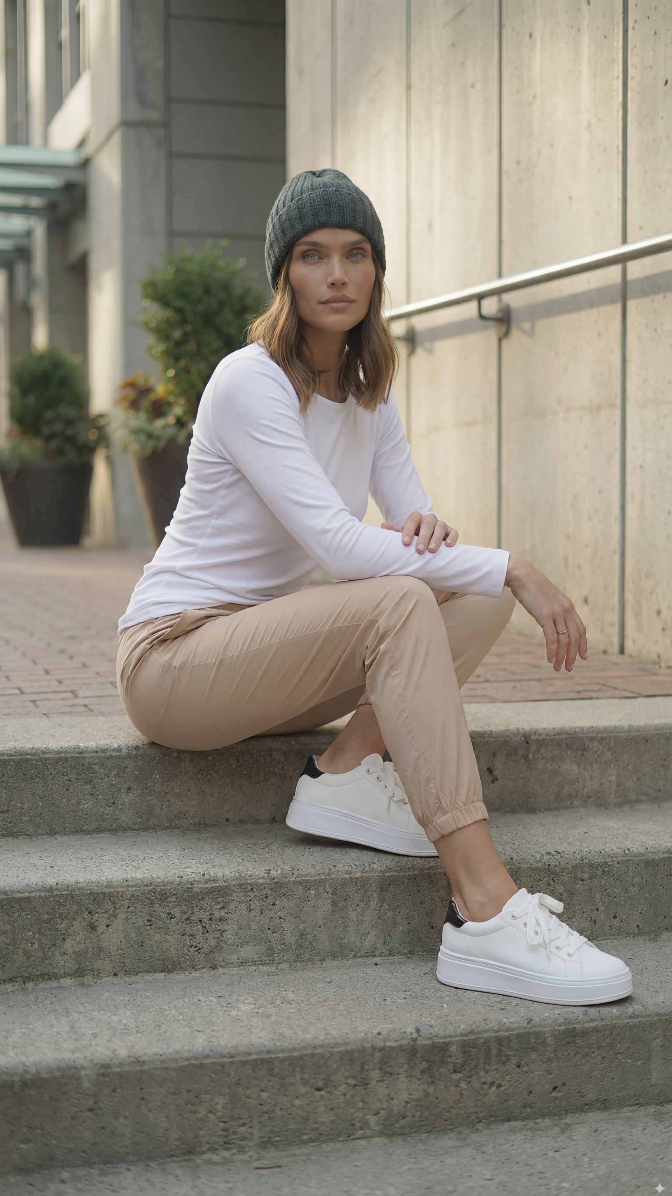 Soft Touch Lederoptik Hose