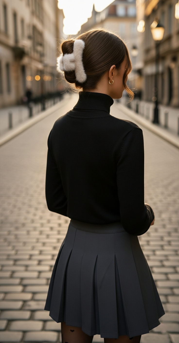 Fell-Haarklammer „Soft Touch“