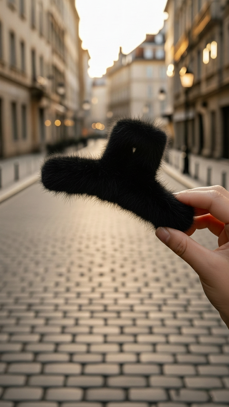 Fell-Haarklammer „Soft Touch“