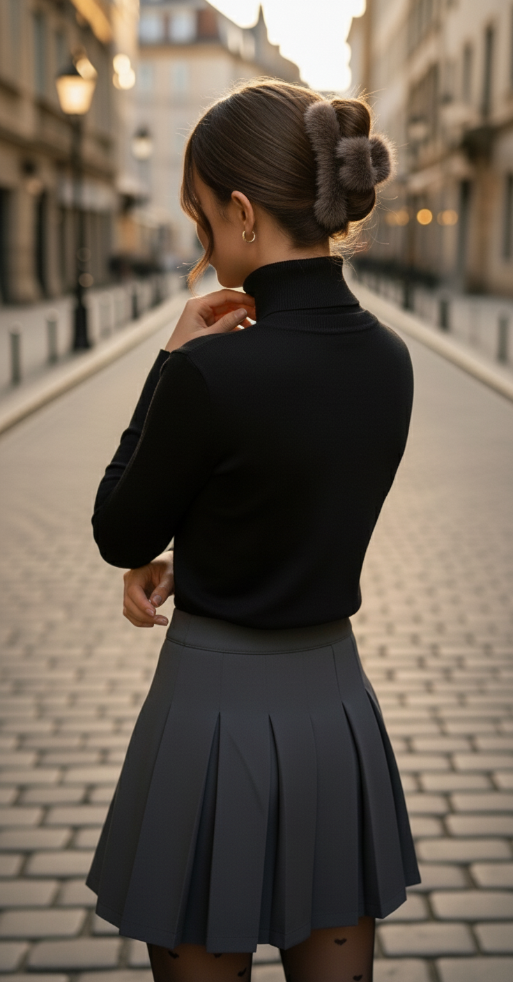 Fell-Haarklammer „Soft Touch“