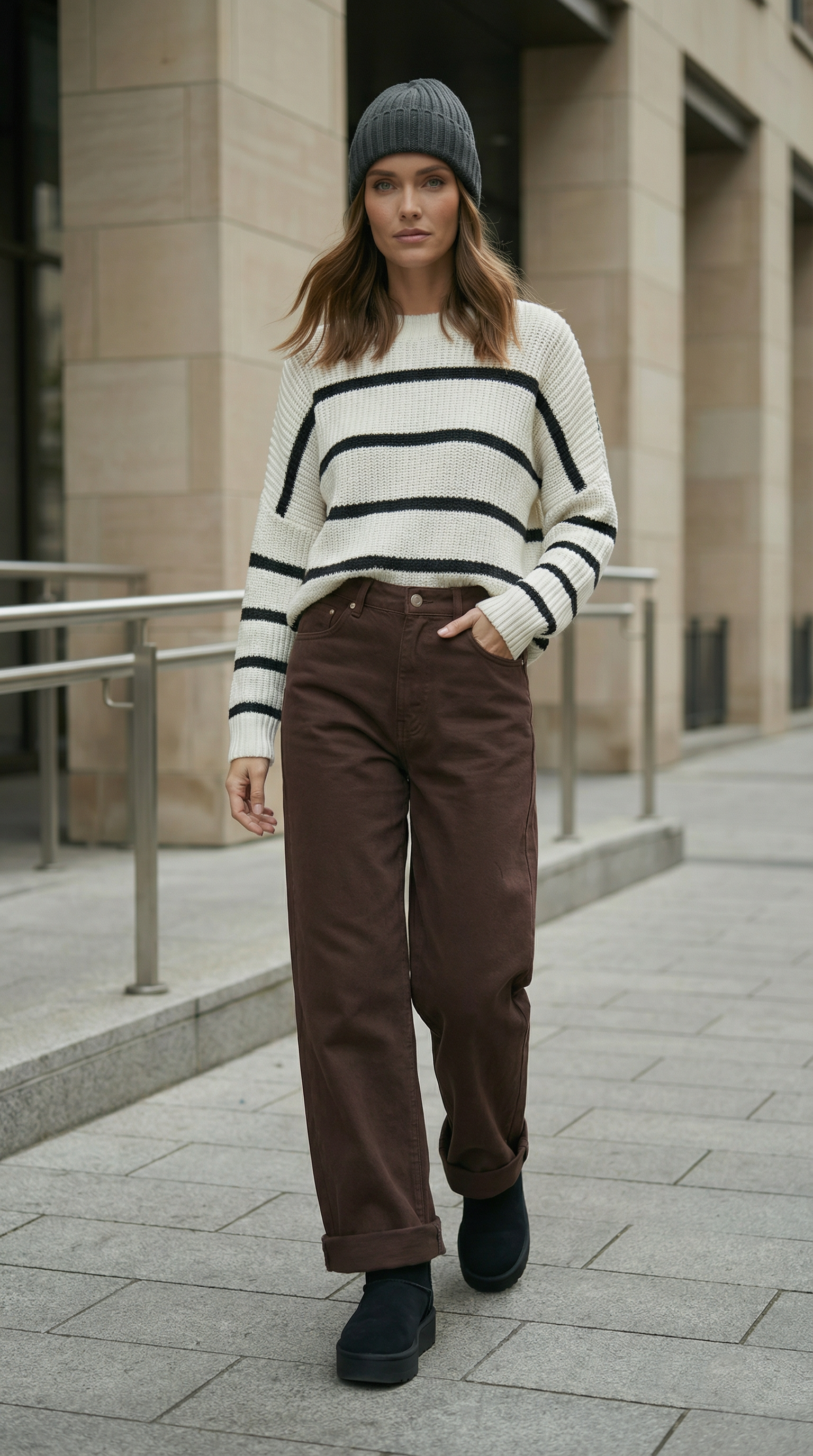 „Wide Leg“ Jeans