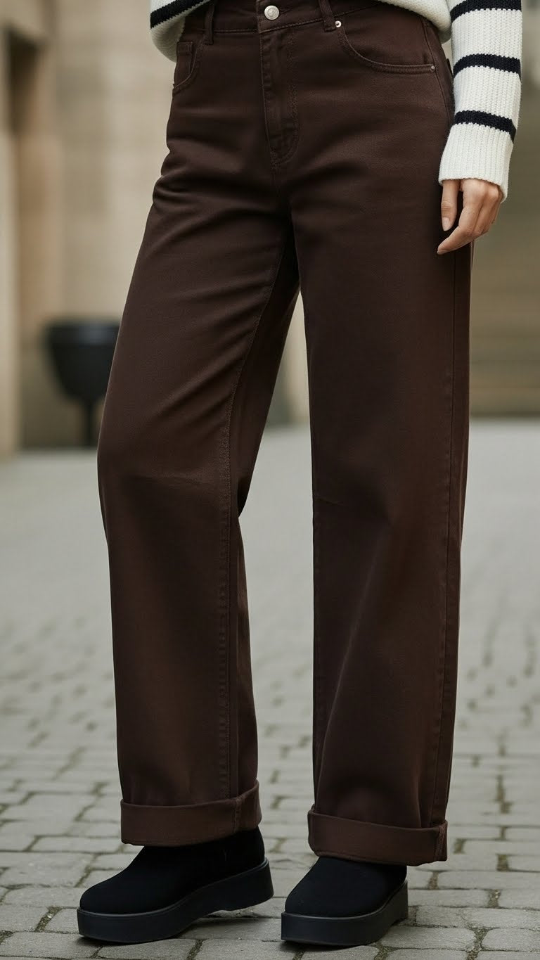 „Wide Leg“ Jeans