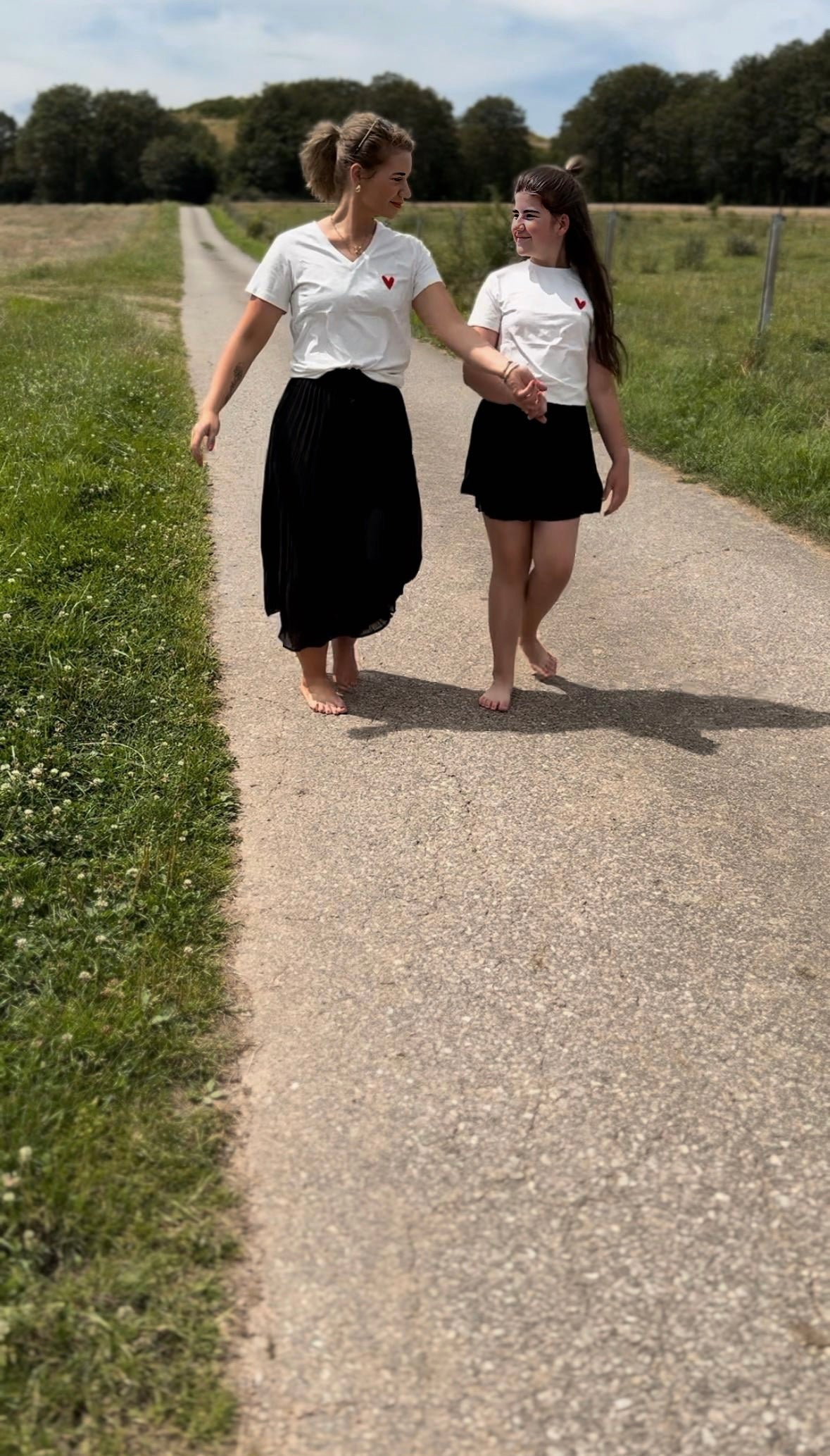 T-Shirt Herz - Mama & Kind Edition