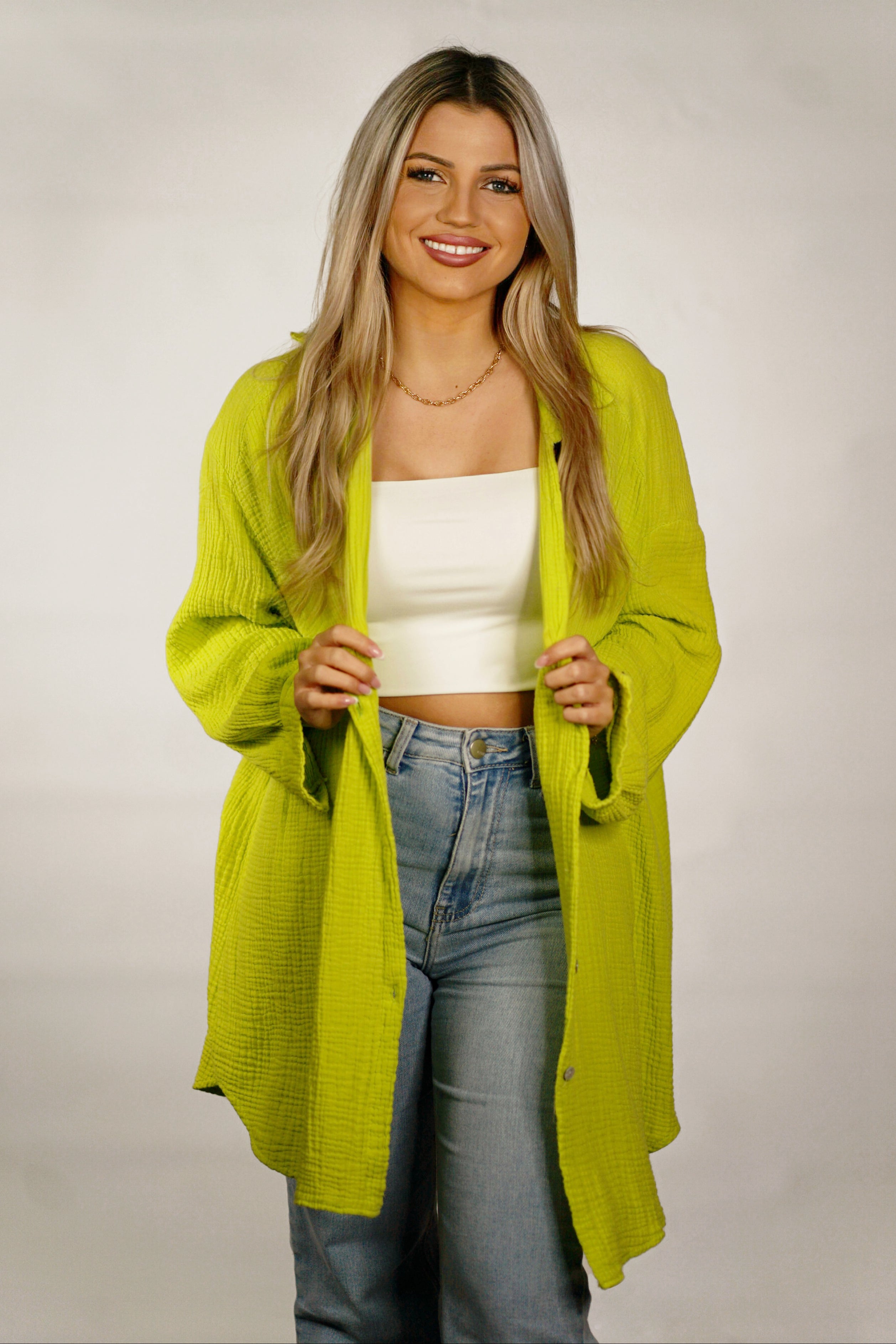Musselin Bluse “Nadine” lang