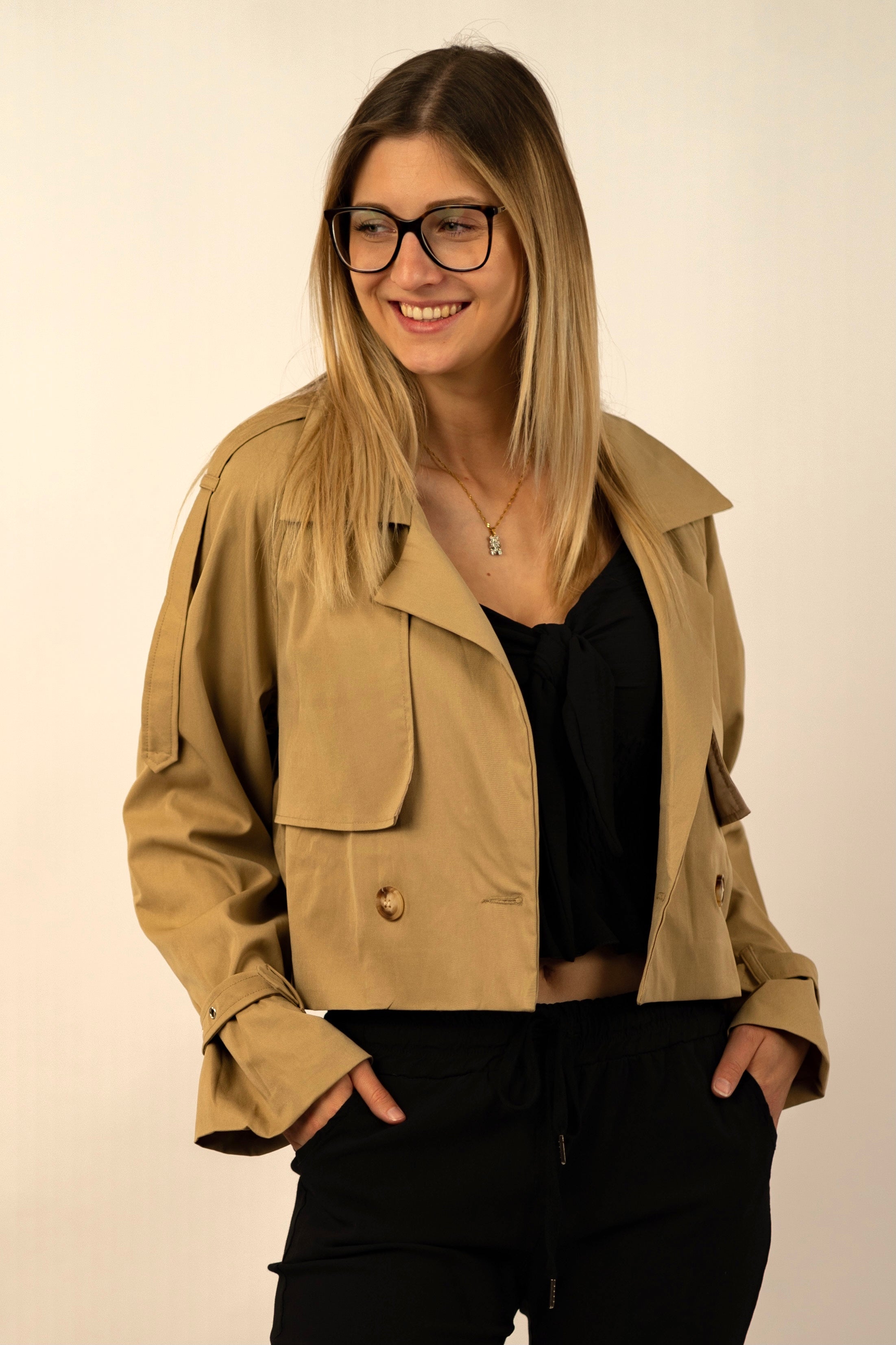 Cropped Jacke „Runa“