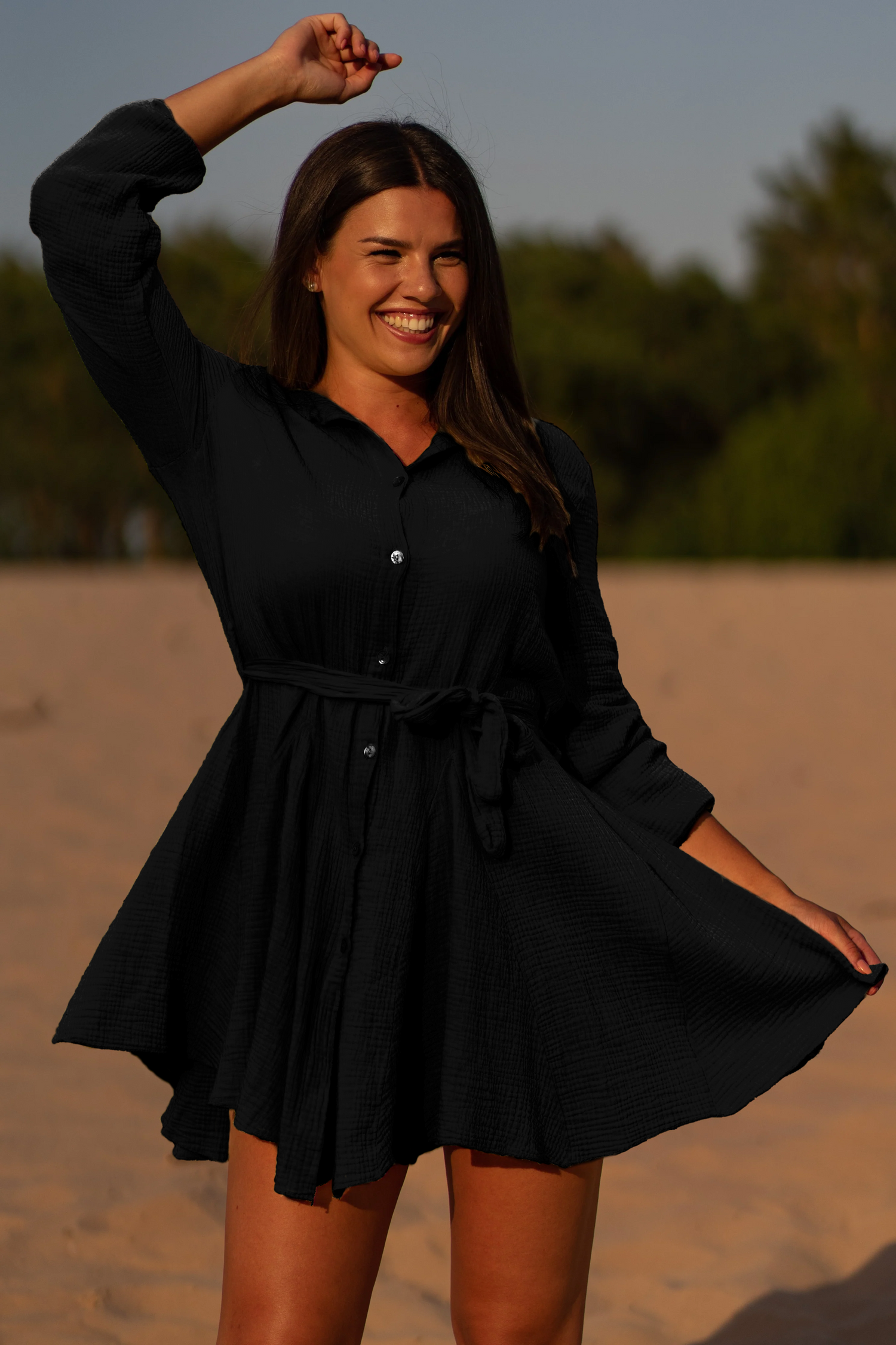 Musselin Kleid „Ella“