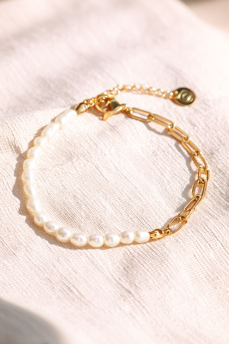 Armband „Pearl Chain Harmony“