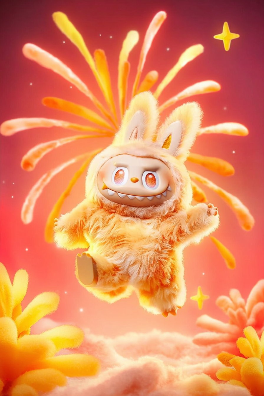 La Bubu Big into Energy Taschenanhänger - The Monsters