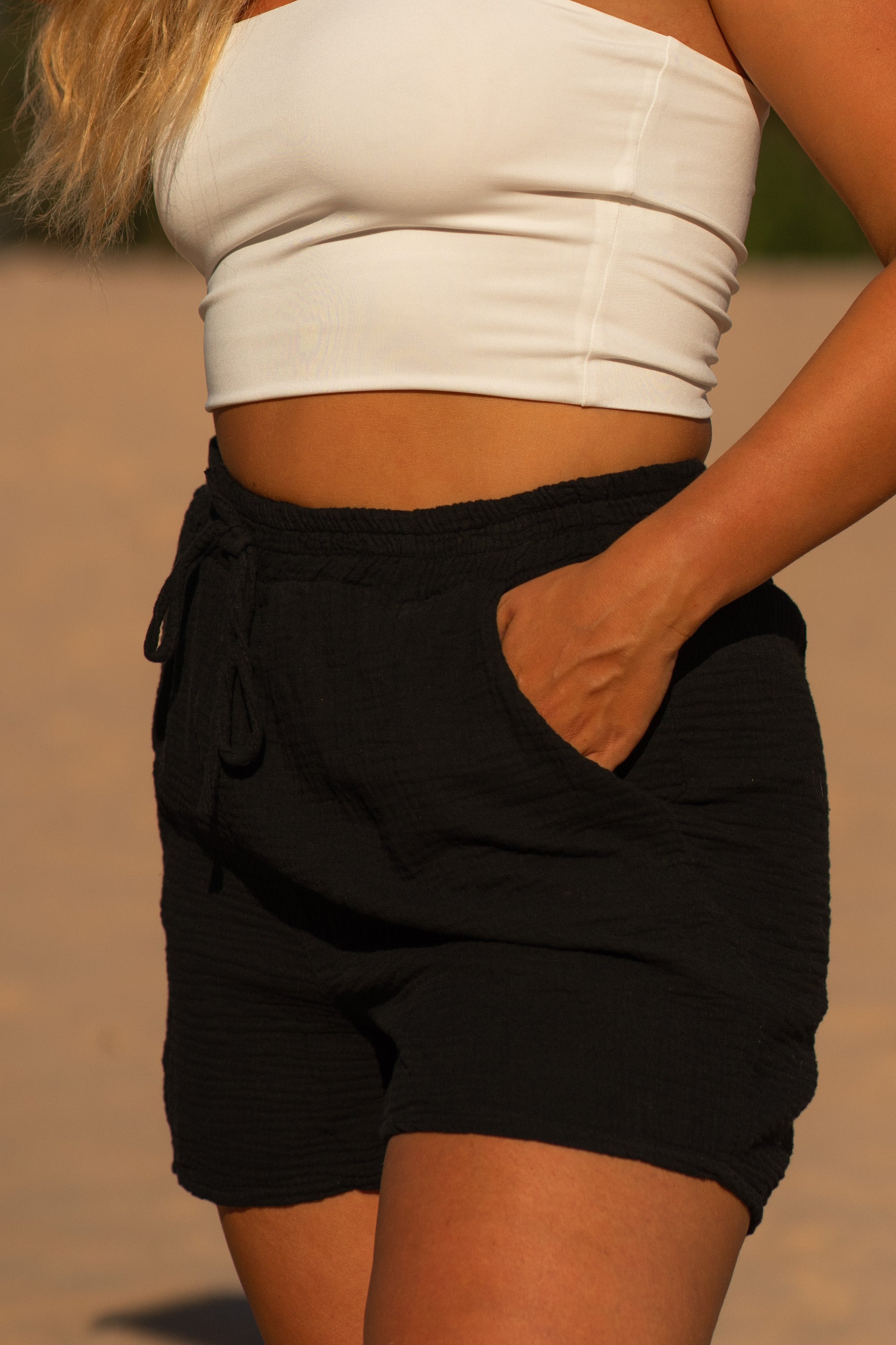 Musselin Shorts „Nea“