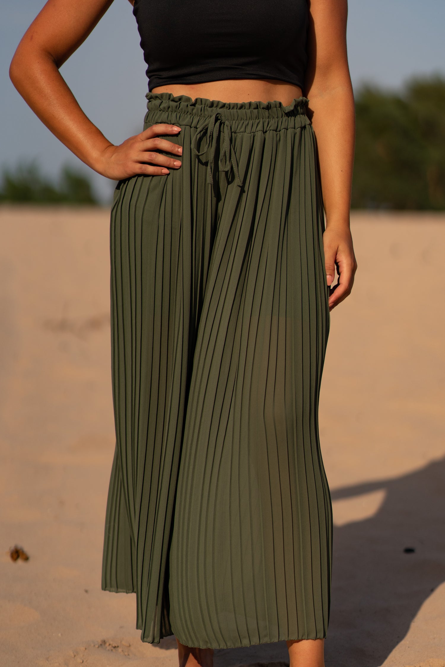 Plissierte Hose „Lola“