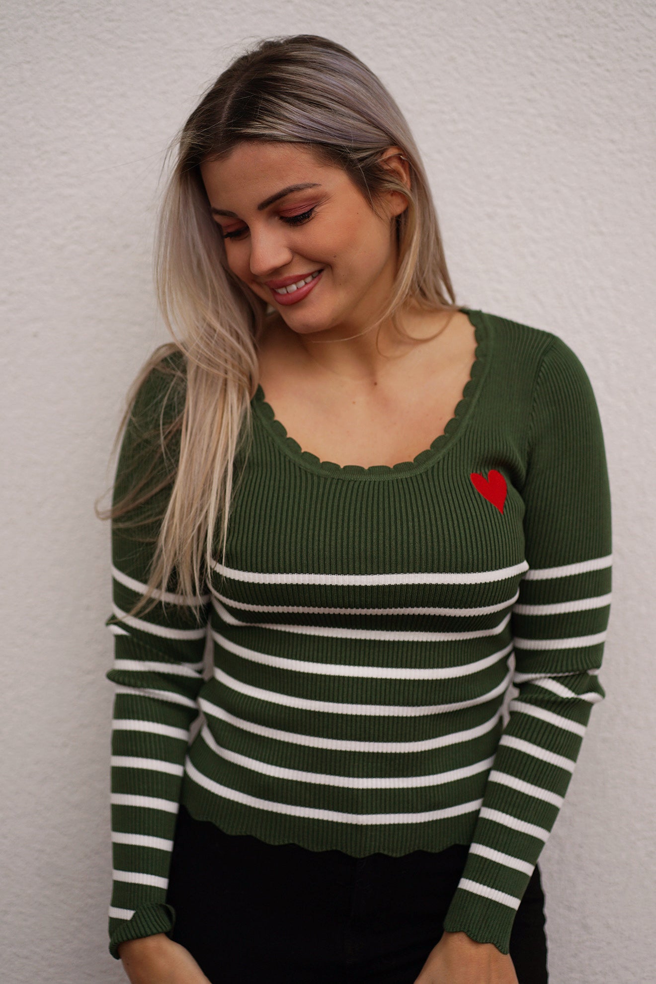 Pullover mit Herz