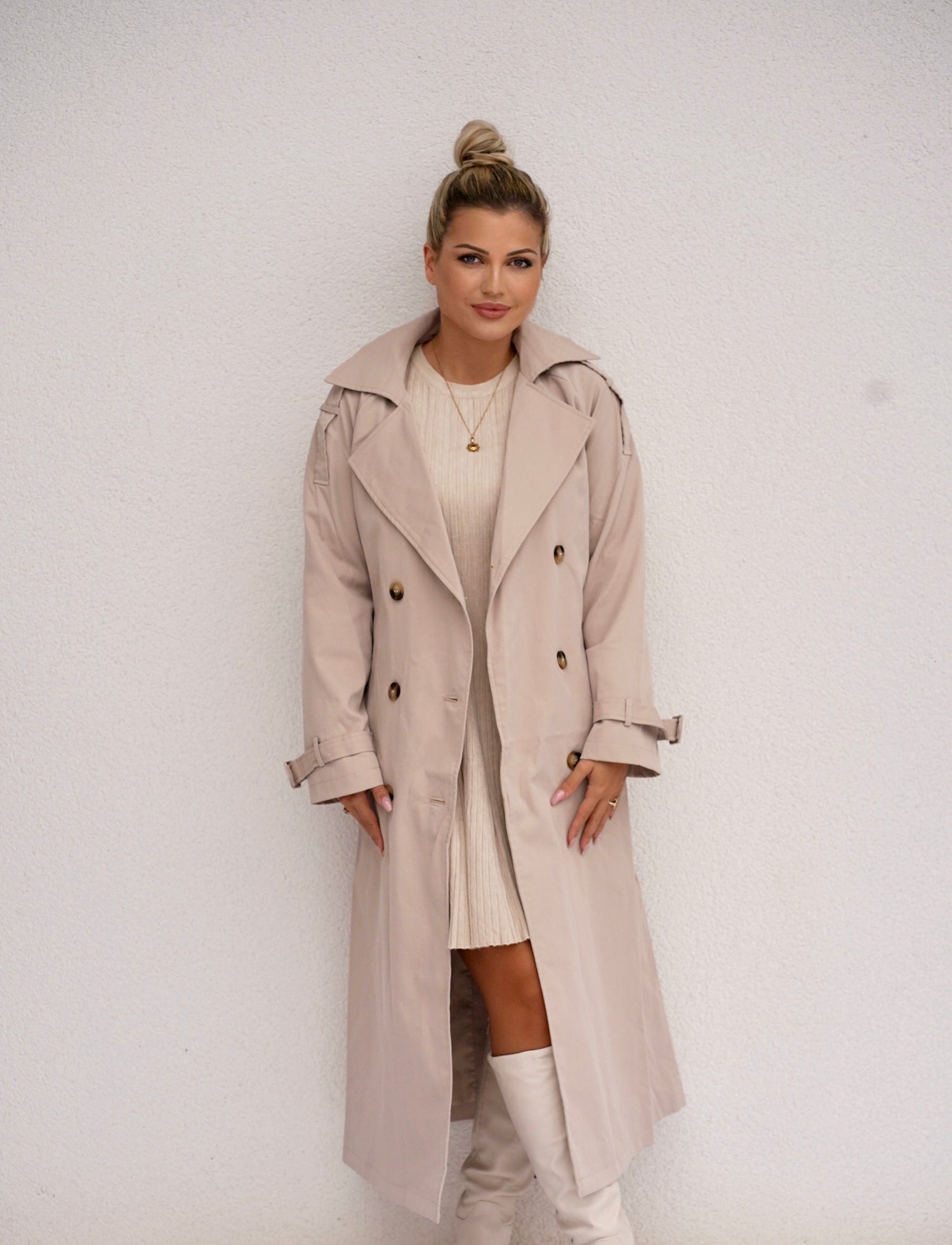 Trenchcoat lang