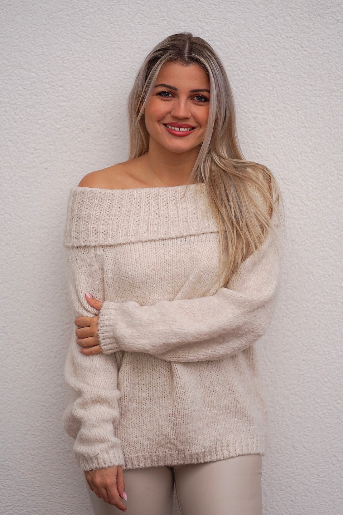 Off-Shoulder Pullover