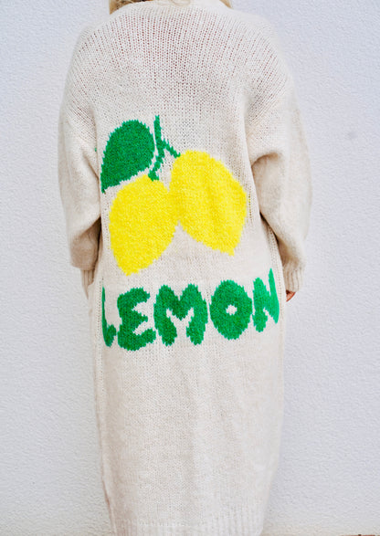 Cardigan lang Lemon