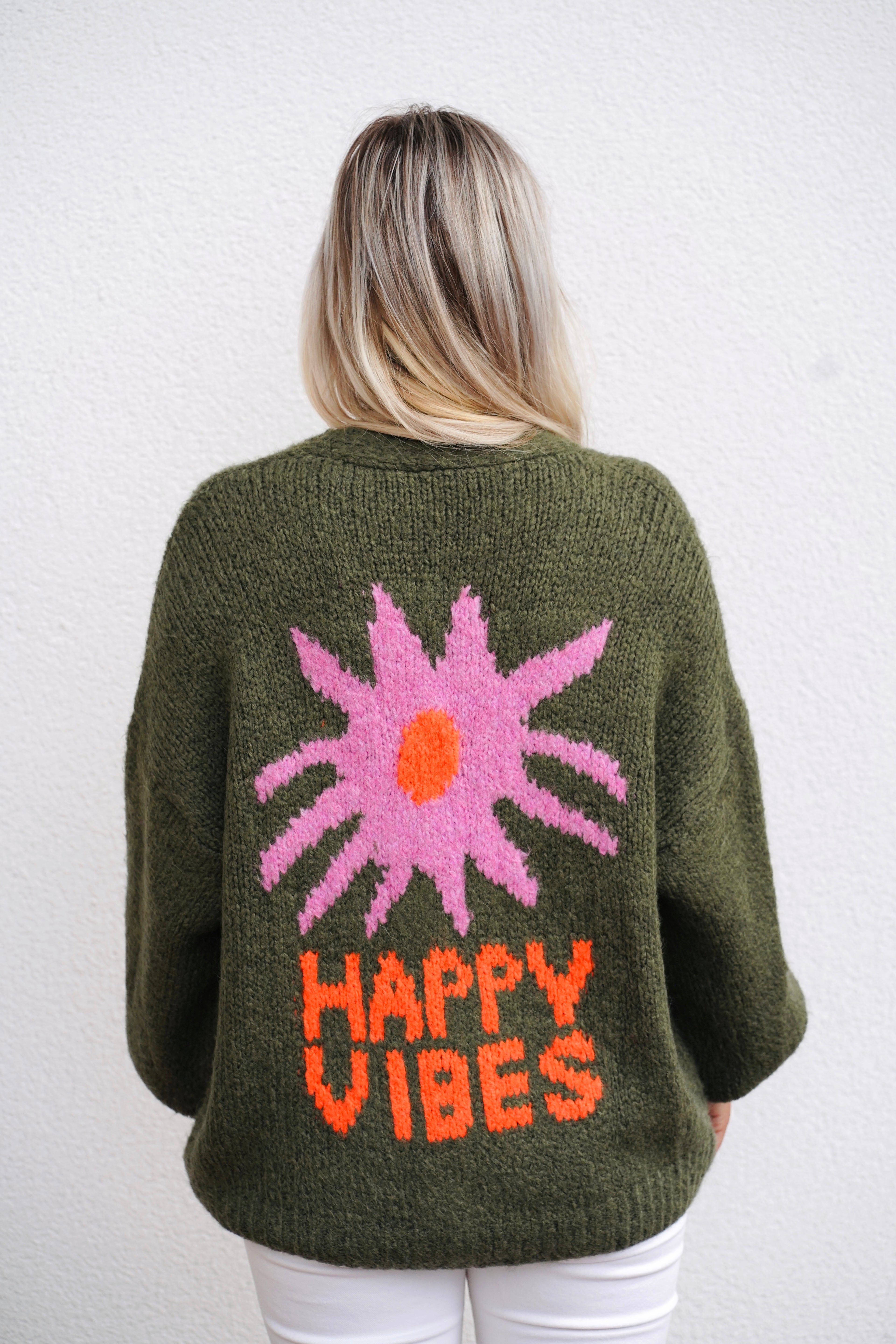 Cardigan Happy Vibes