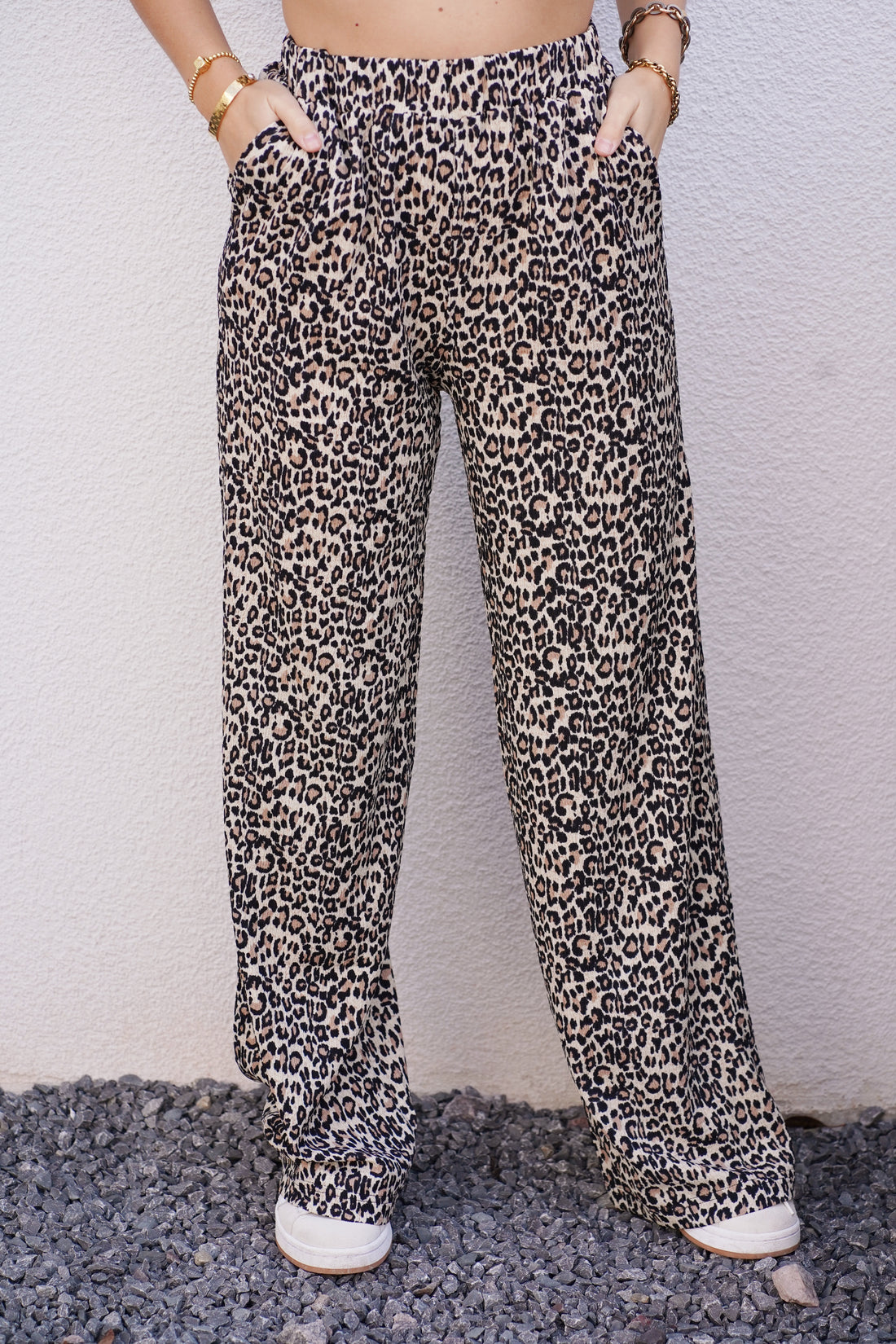 Hose mit Leopardenmuster