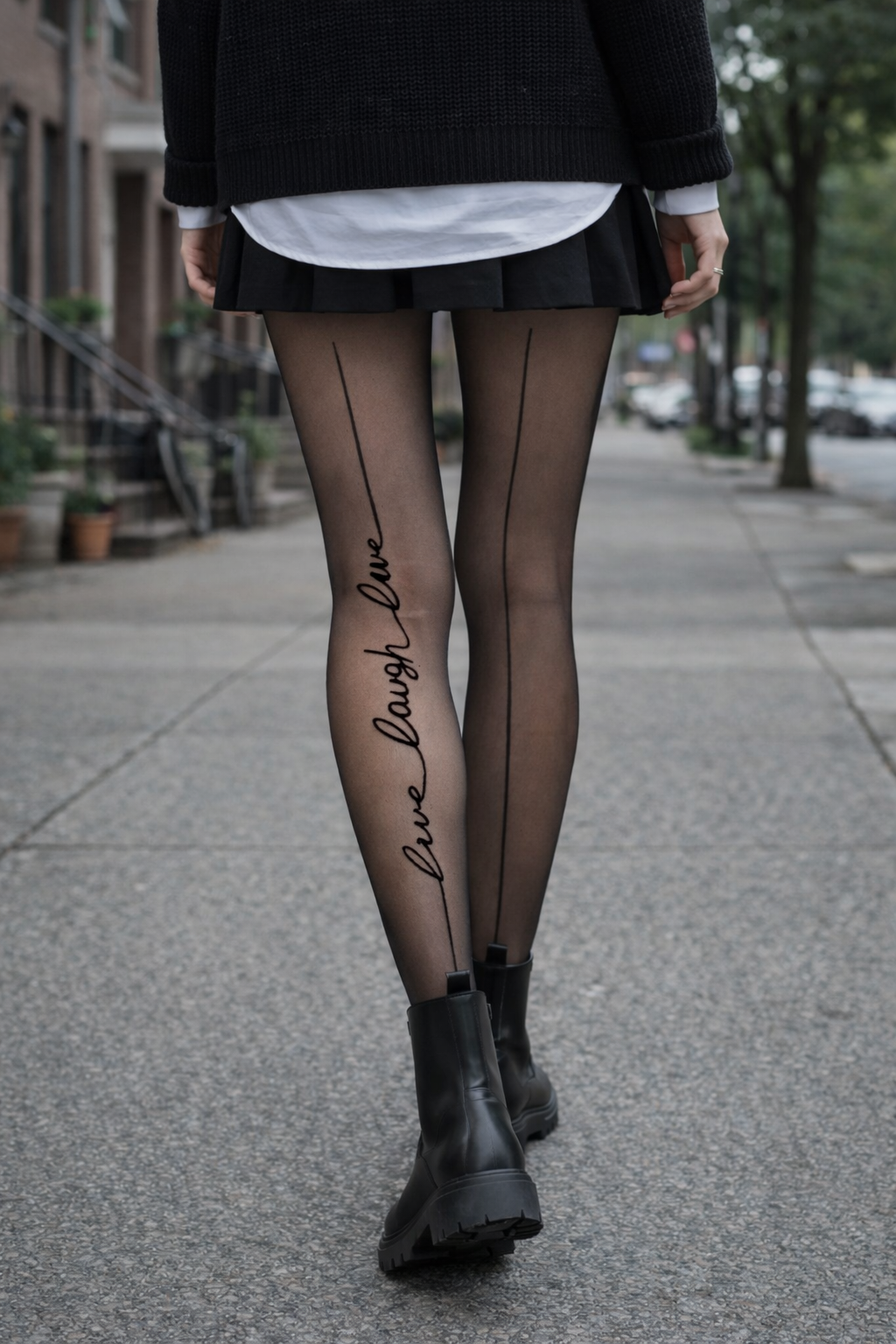 Strumpfhose - live, laugh, love