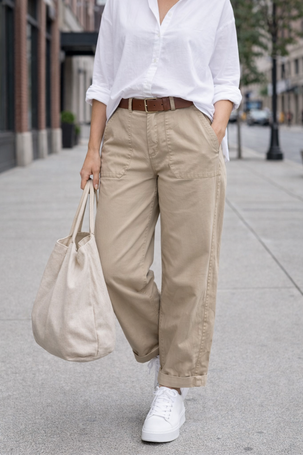 Barrel Chino Hose