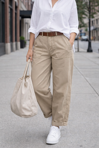 Barrel Chino Hose
