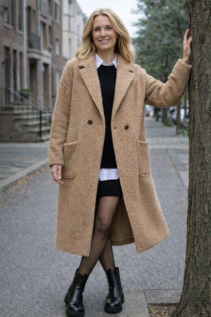 Cozy Teddy Long Mantel