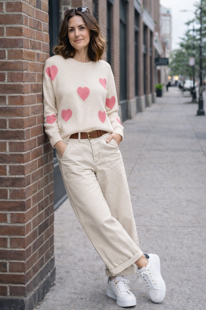 Cozy Heart Sweater