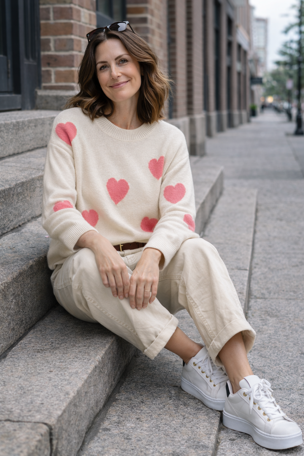 Cozy Heart Sweater