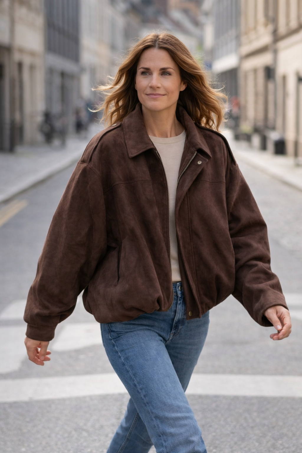 Balloon Wildlederjacke