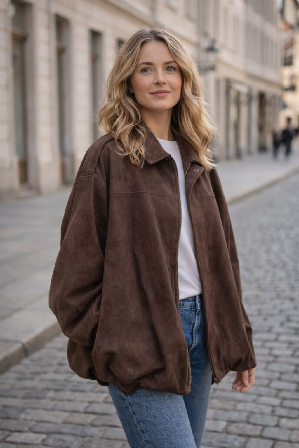 Balloon Wildlederjacke