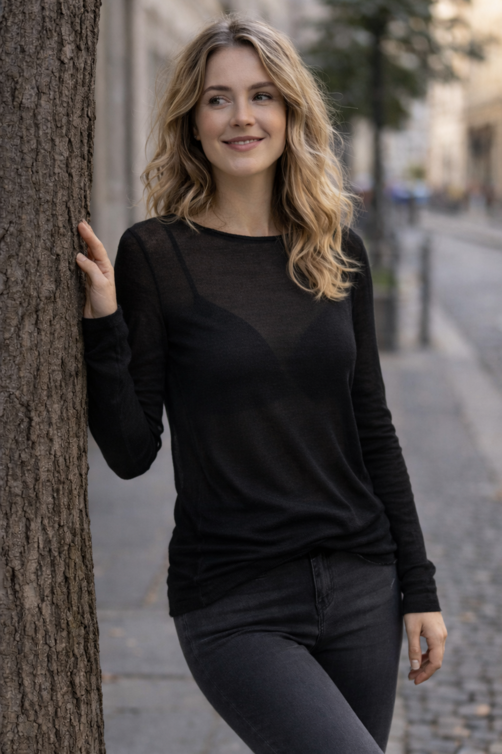 Feines Kaschmir Longsleeve