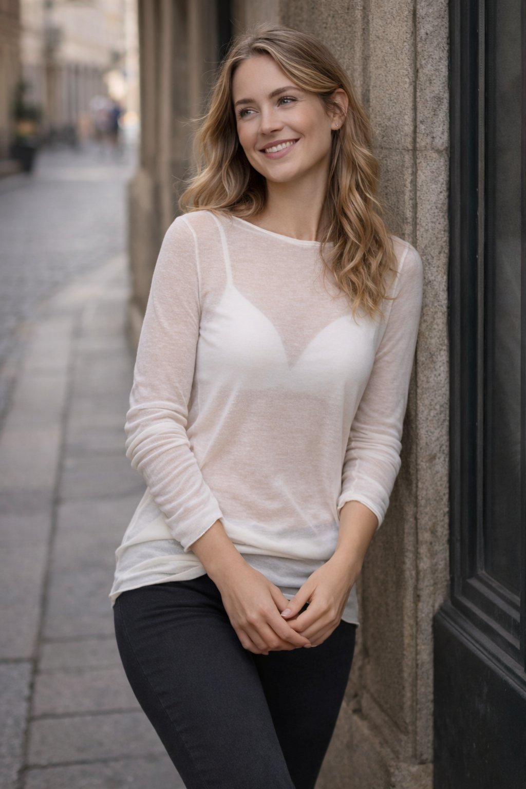 Feines Kaschmir Longsleeve