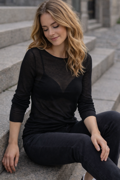 Feines Kaschmir Longsleeve