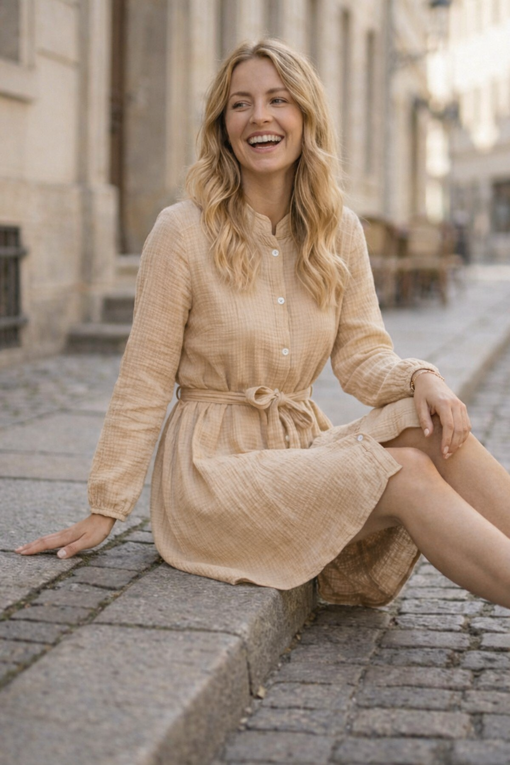 Musselin Kleid „Ella“