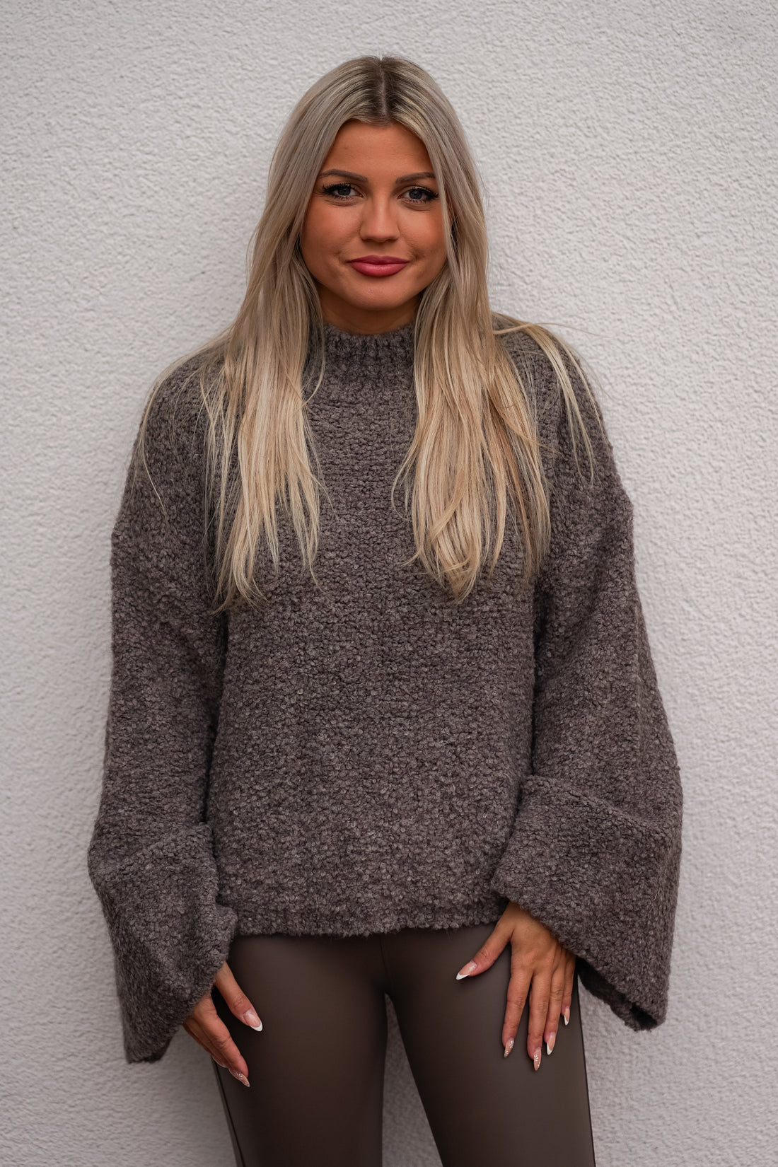 Pullover mit Fledermausärmeln