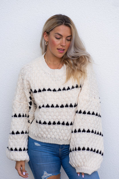 Pullover mit Ballonärmeln