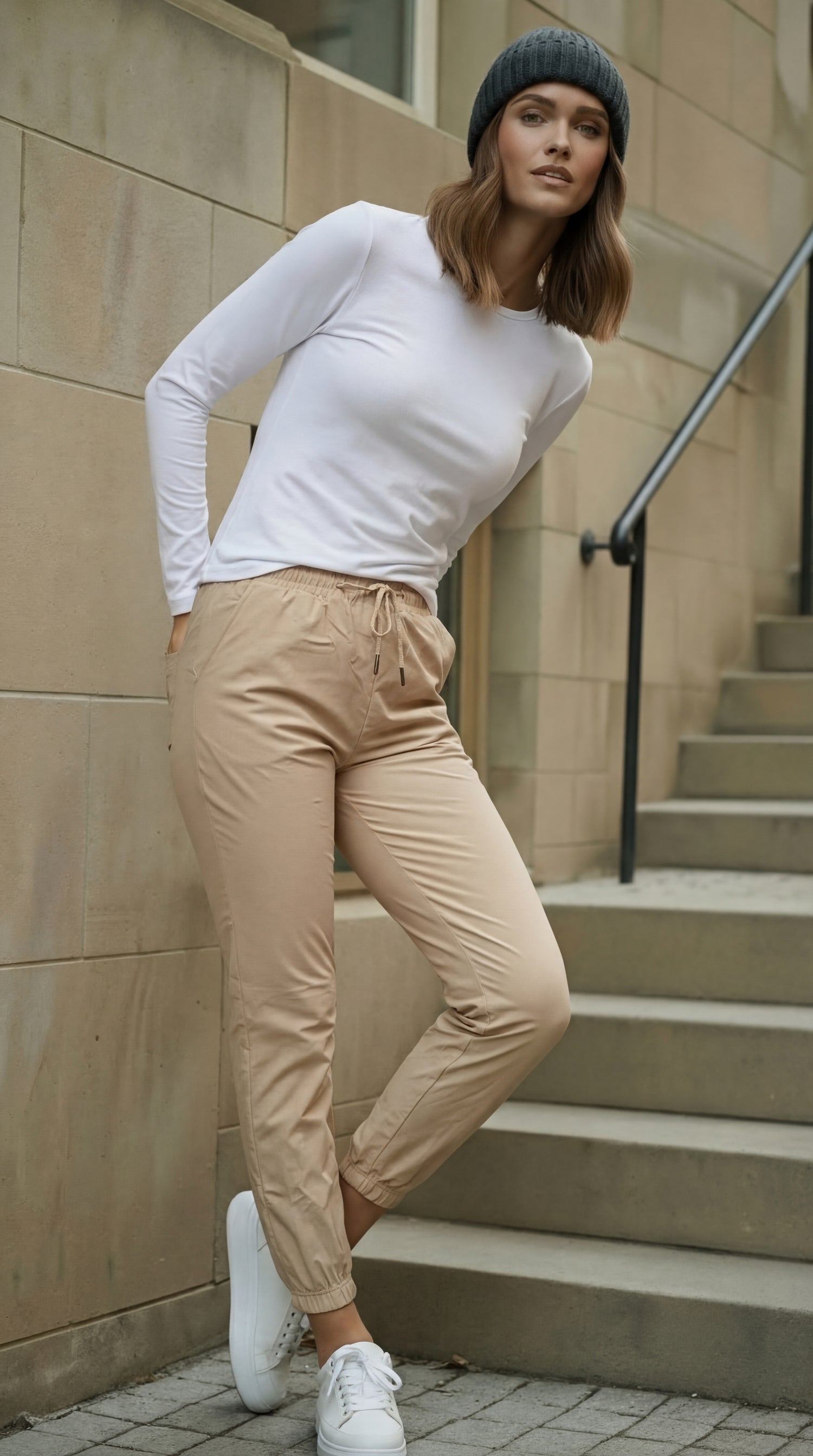 Soft Touch Lederoptik Hose