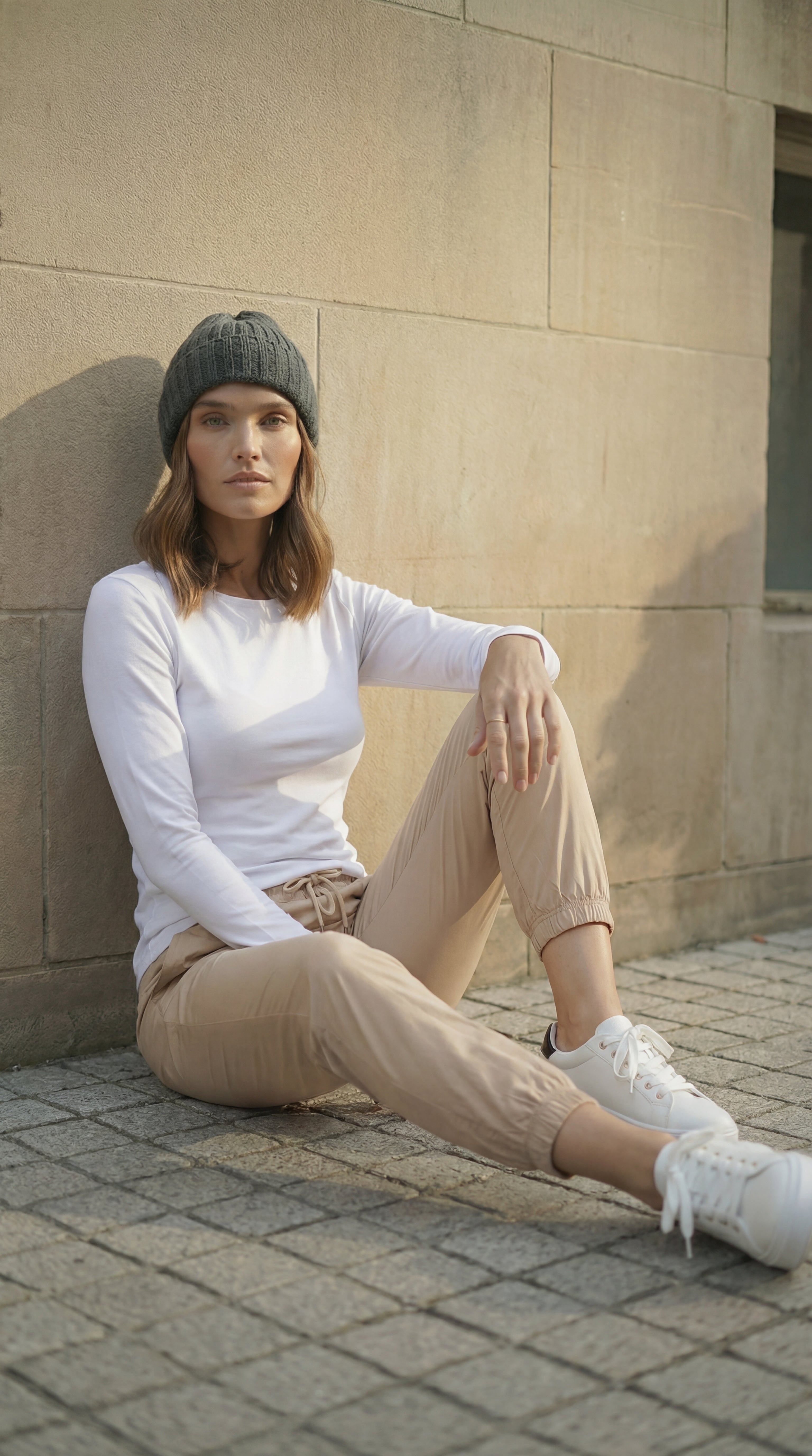 Soft Touch Lederoptik Hose