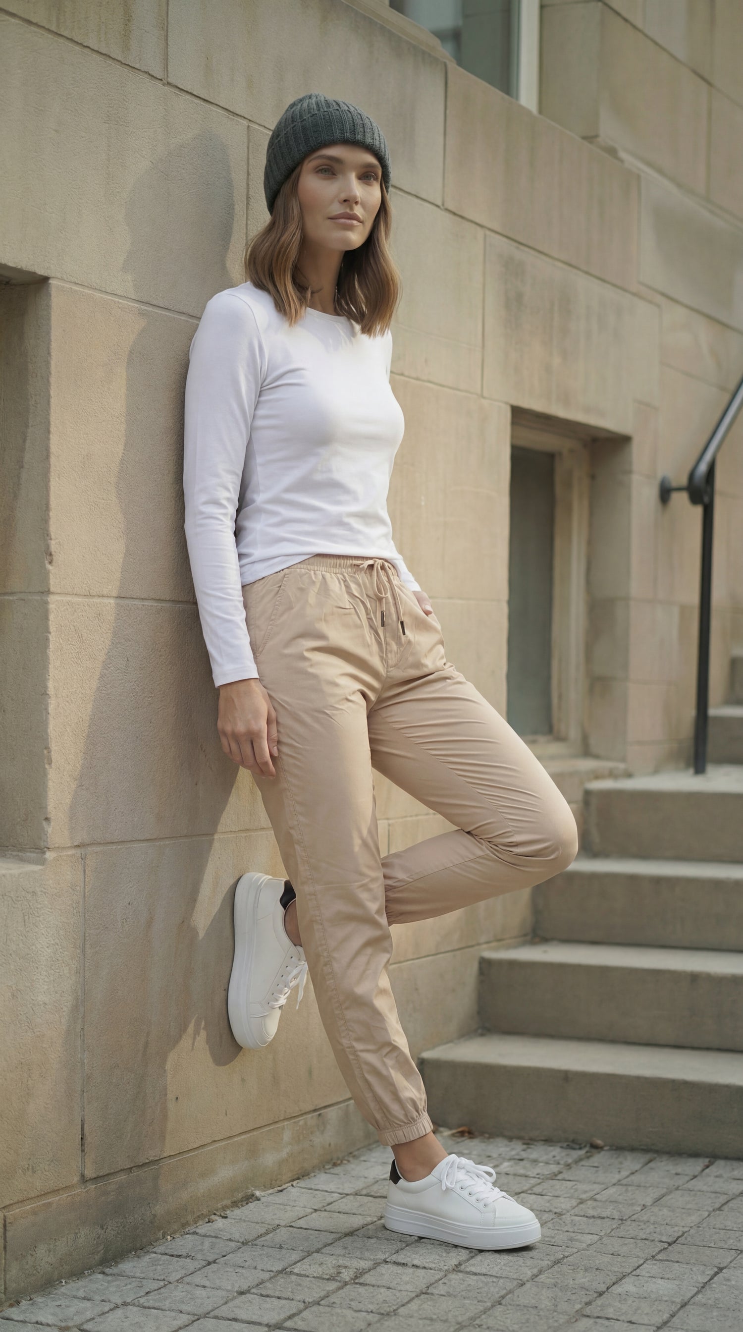 Soft Touch Lederoptik Hose