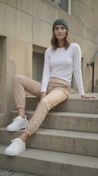 Soft Touch Lederoptik Hose